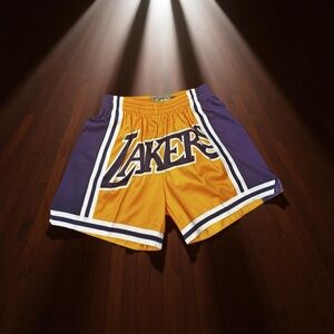Mitchell & Ness Lakers Shorts Small Purple Gold BNWT NBA Hardwood Classics